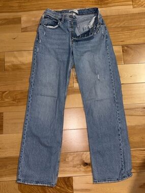Abercrombie & Fitch 90s baggy low rise jeans